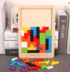 Wooden Intelligence Tetris Jigsaw Puzzle Set